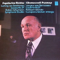 Melodiya : Richter - Beethoven, Schumann