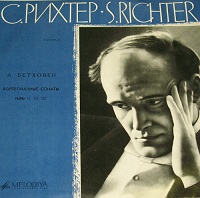 Melodiya : Richter - Beethoven Sonatas 11, 19 & 20