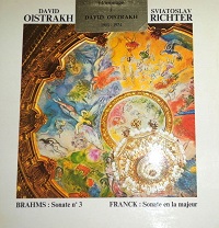 Melodiya : Richter - Franck, Brahms