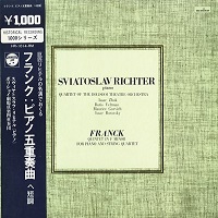 Nippon Columbia : Richter - Franck Quintet