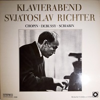 Deutscher Schallplattenclub : Richter - Chopin, Debussy, Scriabin
