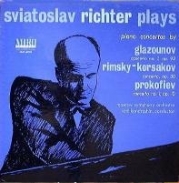 Miro : Richter - Glazunov, Rimsky-Korksakov, Prokofiev