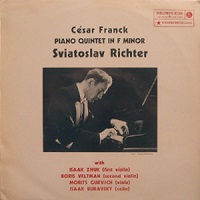 Parlophone : Richter - Franck Piano Quintet