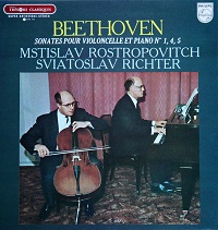 Philips : Richter - Beethoven Cello Sonatas 1, 4 & 5