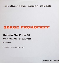 Wergo : Richter - Prokofiev Sonatas 7 & 9