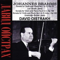 Venezia : Oistrakh - Brahms Violin Sonatas