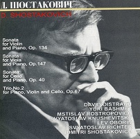 Venezia : Shostakovich - Piano Trio No. 2, Sonatas