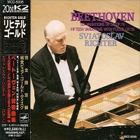 Victor Japan Richter Gold : Richter - Beethoven Variations