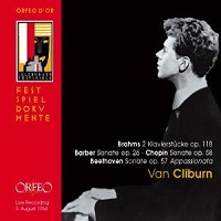 Orfeo : Cliburn - Barber, Beethoven, Chopin