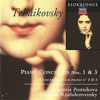 Decca : Postnikova - Tchaikovsky Concertos 1 & 3