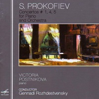 Melodiya : Postnikova - Prokofiev Concertos 1, 4 & 5