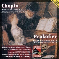 Audiophile Classics : Postnikova - Chopin, Prokofiev