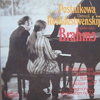 Eurodisc : Postnikova, Rozhdestvensky - Brahms Works