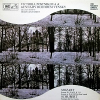 HMV : Postnikova, Rozhdestvensky  - Mozart, Schubert