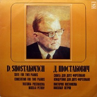 Melodiya : Postnikova - Shostakovich Suite, Concertino