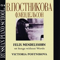 Venezia : Postnikova - Mendelssohn Songs without Words