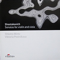 Warner Elatus : Postnikova - Shostakovich Violin and Viola Sonatas