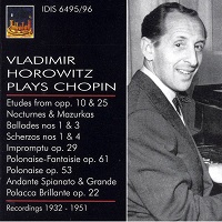Istituto Discografico Italiano : Horowitz - Chopin Works