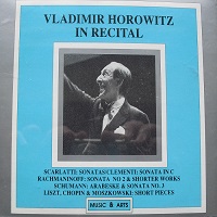 Music & Arts : Horowitz - In Recital