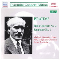 Naxos Toscanini Concert Edition : Horowitz - Brahms Concerto No. 2