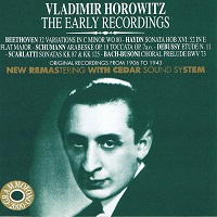 Grammofono 2000 : Horowitz - The Early Recordings