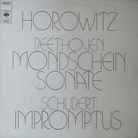 CBS : Horowitz - Beethoven, Schubert