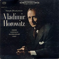 Columbia : Horowitz - Chopin, Rachmaninov, Liszt