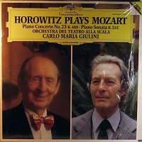 Deutche Grammophone : Horowitz - Mozart Sonata No. 13, Concerto No. 23