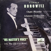 HMV : Horowitz - Chopin, Schumann