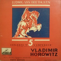 HMV : Horowitz - Beethoven Concerto No. 5