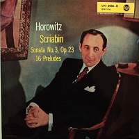 RCA : Horowitz - Scriabin Piano No. 3, Preludes