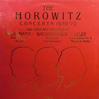 RCA : Horowitz - Liszt, Schumann, Rachmaninov