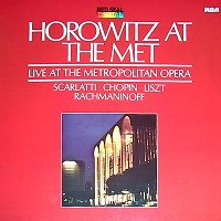 RCA : Horowitz - At the Met