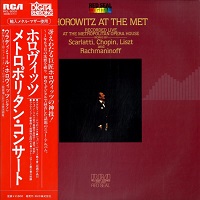 RCA Japan : Horowitz - At the Met