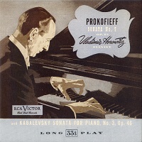 RCA Victor : Horowitz - Kabalevsky, Prokofiev