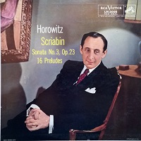 RCA Victor : Horowitz - Scriabin Preludes, Sonata No. 3