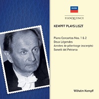 Australian Eloquence DG : Kempff - Liszt Concertos, Legends