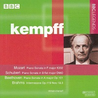 BBC Legends : Kempff - Beethoven, Mozart, Schubert