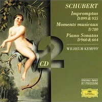 Deutsche Grammophon 2 Cd : Kempff - Schubert Sonatas