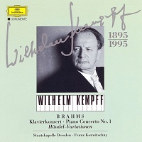 Deutsche Grammophon Dokumente  : Kempff - Brahms Concerto No. 1, Handel Variations