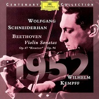 Deutsche Grammophon Centenary Collection : Kempff - Beethoven Violin Sonatas 9 & 10