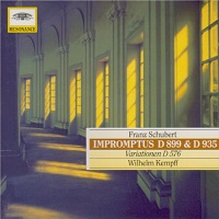 Deutsche Grammophon Resonance : Kempff - Schubert Impromptus, Variations