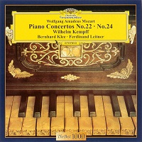 Deutsche Grammophon Japan Best 1000 : Kempff - Mozart Concertos 22 & 24