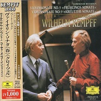 Deutsche Grammophon Kempff Edition : Kempff - Beethoven Violin Sonatas 5 & 9