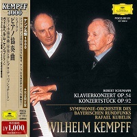 Deutsche Grammophon Japan Kempff Edition : Kempff - Schumann Konzertstuck, Concerto