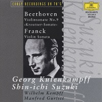 Deutsche Grammophon Japan : Beethoven, Franck - Violin Sonatas