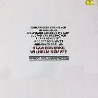 Deutche Grammophon Japan : Kempff - Bach, Brahms, Schumann, Schubert