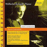 Hänssler Classic Masterpiece : Kempff - Beethoven Concertos 4 & 5