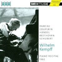 Hänssler Classic : Kempff - 1962 Piano Recital