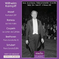Melo Classics : Kempff - Beethoven, Mozart, Schubert